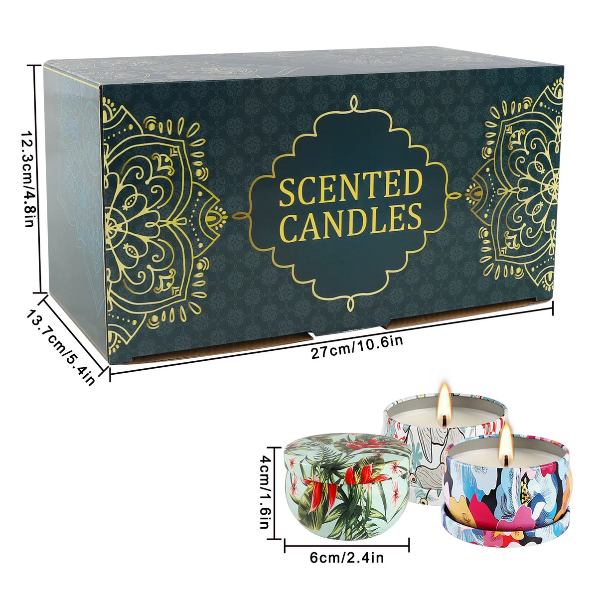 20-piece fragrance candle gift set. Women's fragrance candles, compact portable travel candles. Yoga Mother's Day Valentine's Day birthday gift set. Applicable for Father's Day, Christmas and Halloween. The candles emit a str