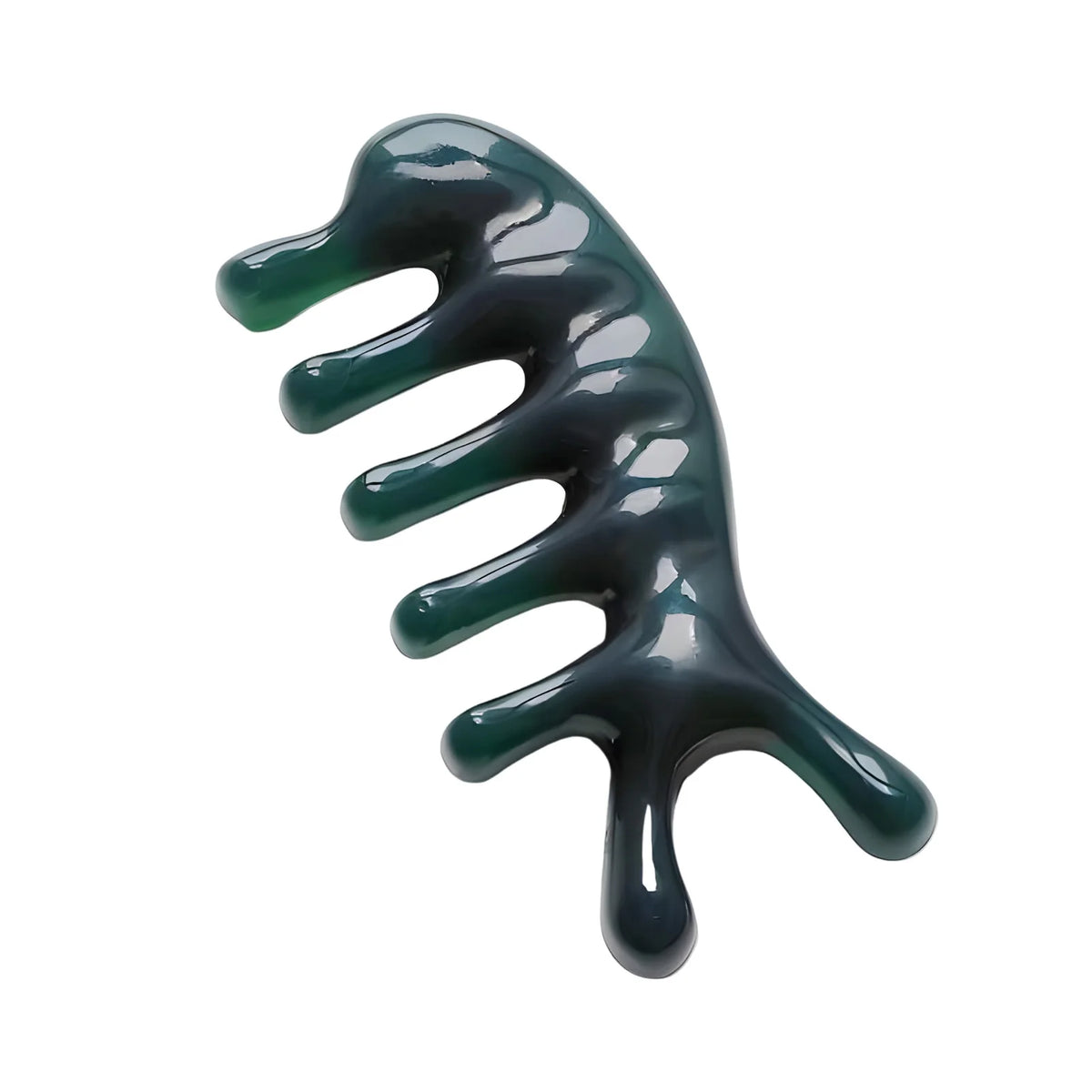Wide Tooth Head massage combs Resin Hair Comb Body Relax Massage Comb for Head Scalp Facial Body Massager
