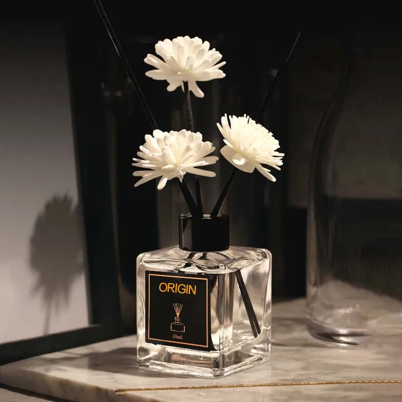 2026 New Fragrance 50ml Reed Diffuser Oil Hilton Shangri-La Hotel Rattan Aromatherapy Air Freshener Home Perfume Essential Oil