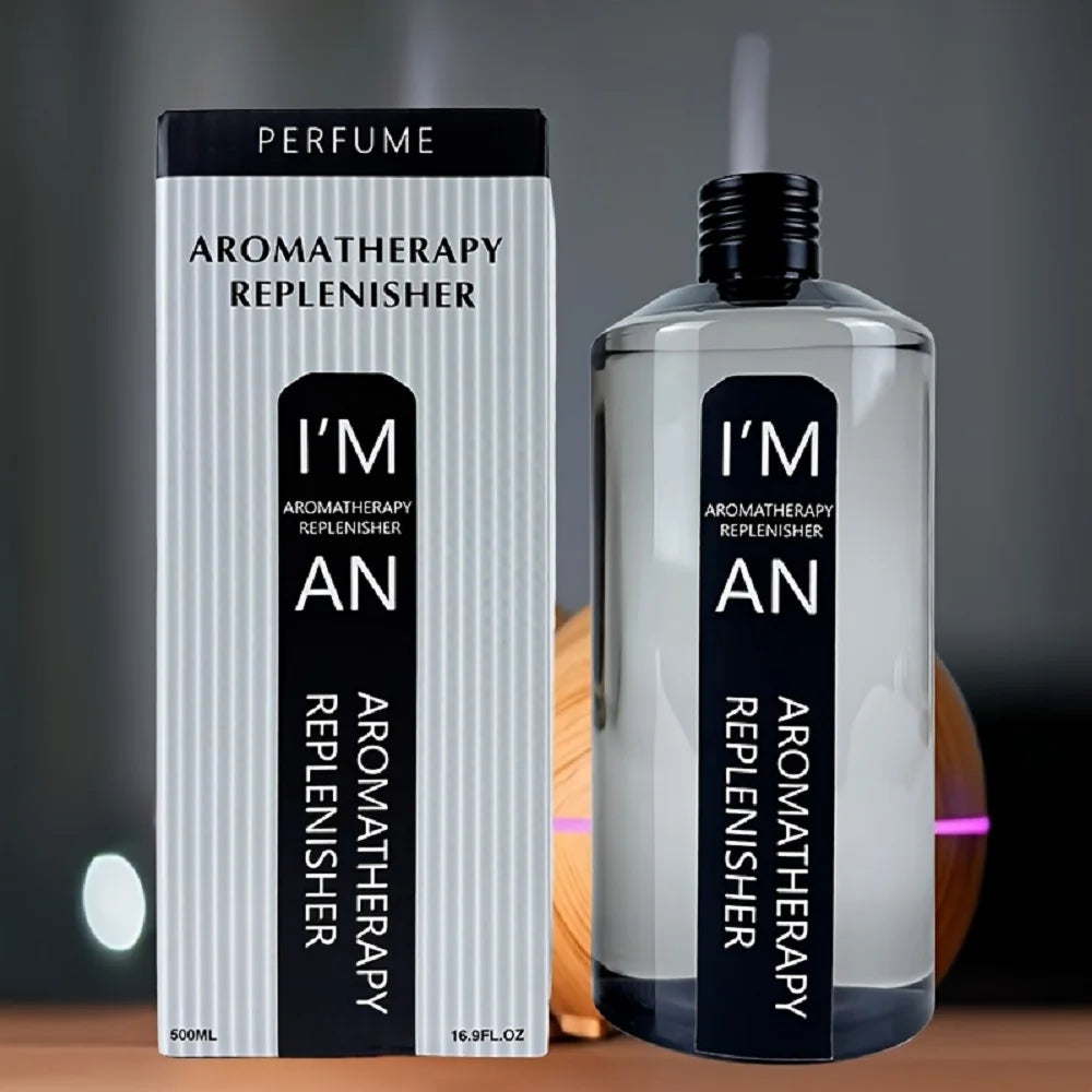 500ML Premium Hotel-Style Fragrance Oil – Fireless Aromatherapy Replenisher for Home & Hotel Diffusers