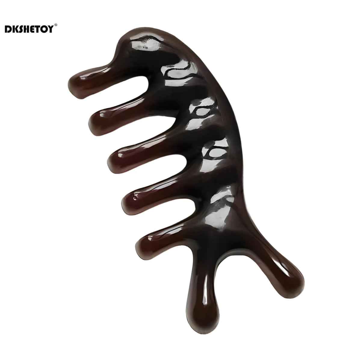 Wide Tooth Head massage combs Resin Hair Comb Body Relax Massage Comb for Head Scalp Facial Body Massager
