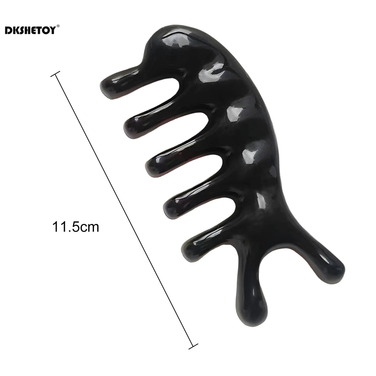 Wide Tooth Head massage combs Resin Hair Comb Body Relax Massage Comb for Head Scalp Facial Body Massager